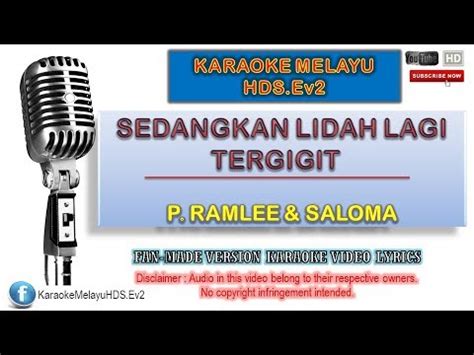 Yang pahit nye counter casher aku short money,ape lagi aku la yg kena bayar nye. Tan Sri P. Ramlee & Saloma - Sedangkan Lidah Lagi Tergigit ...