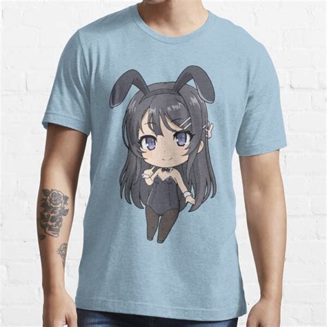 Mai Bunny Girl Senpai Chibi T Shirt For Sale By Chibify Redbubble