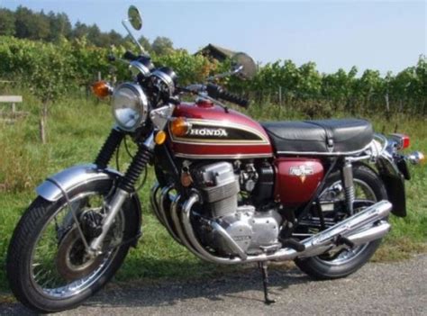 The model is included in the ama hall of fame classic bikes, the discovery channel's greatest motorbikes ever. Honda CB 750 Four K6