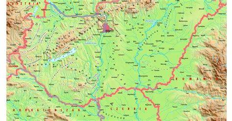 Puha címlapos térkép (hajtogatva 12 x 24 cm), irányítószámos településjegyzékkel Online térképek: Magyarország domborzati térkép