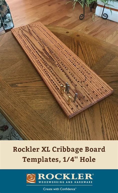 Included is a 8x11 graph paper with architectural project title block. Rockler XL Cribbage Board Templates, 1/4'' Hole - 2-3 ...