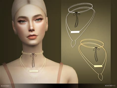 Heavendy Necklace At Heavendy Cc Sims 4 Updates