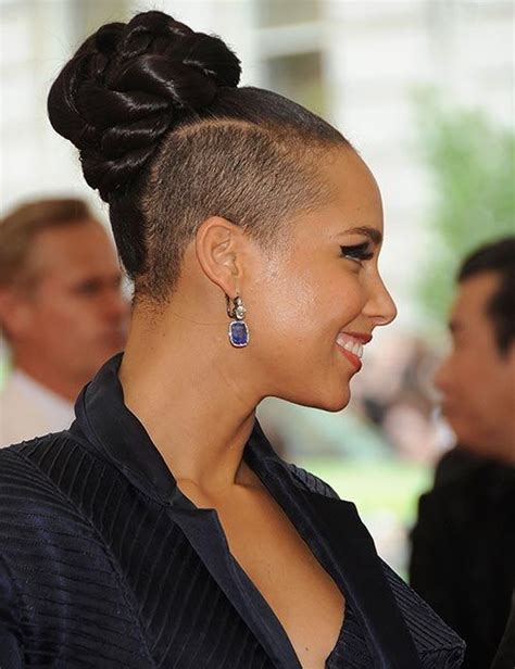 Top 10 Times Alicia Keys Gave Us Edgy Hair Inspiration Foto