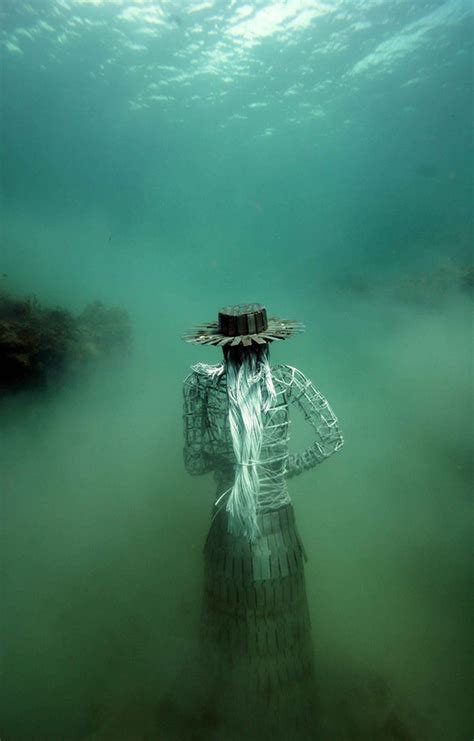 These Mysterious Underwater Sculptures Are Hauntingly Beautiful