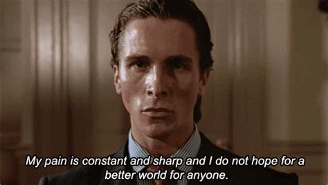My Workout Routine As Told By American Psycho S American Psycho