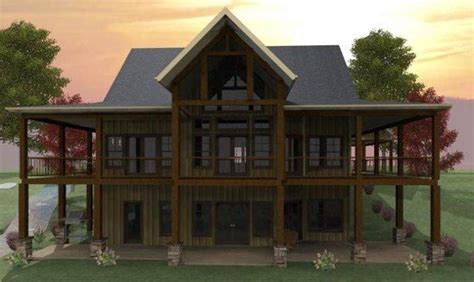 Awesome Lakefront House Plans With Walkout Basement 18 Pictures Jhmrad