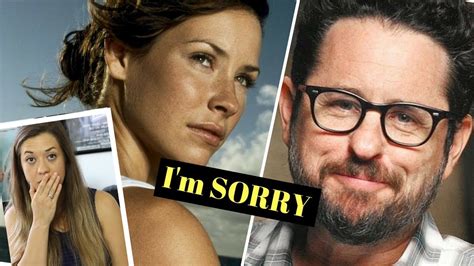 Jj Abrams Apologizes To Evangeline Lilly Over Uncomfortable Scene Youtube