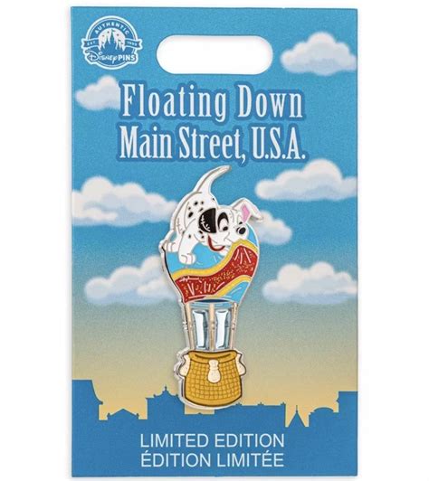 Patch 101 Dalmatians ”floating Down Main Street Usa” Completer