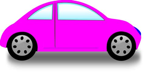 Pink Car Clip Art at Clker.com - vector clip art online, royalty free png image