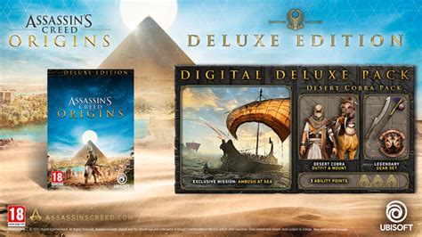 Assassins Creed Origins Deluxe Edition Europeanubisoft