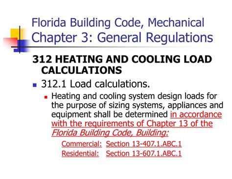 Ppt 2004 Florida Building Code Mechanicalenergy Powerpoint