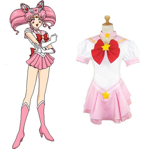 Anime Sailor Moon Sailor Chibi Moon Chibiusa Cosplay Dress Costume