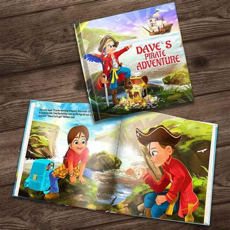 Pirate Adventure Personalized Story Book