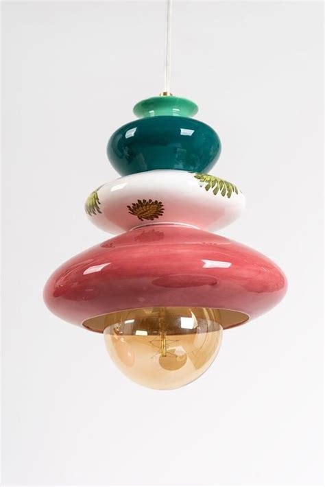 Chandelier Lampshade Pendant Ceramic Lamp Ceiling Design Light