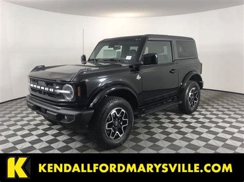 2022 Edition Outer Banks 2 Door 4wd Ford Bronco For Sale In Seattle