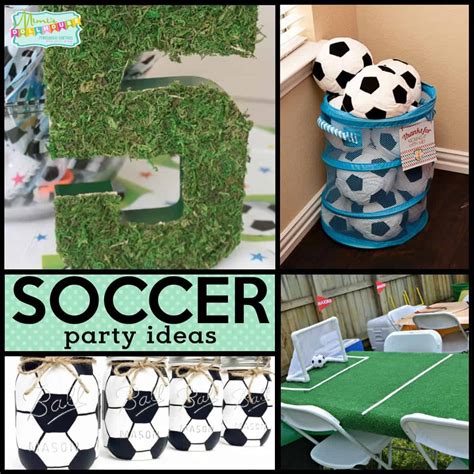 Soccer Birthday Party Futbol Birthday Party Ideas Mimis Dollhouse