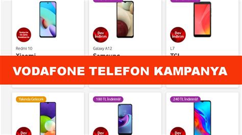 Vodafone Telefon Kampanya Seçenekleri Hangi Markalar Fiyatı Ne Kadar