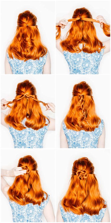 The Easiest Flower Braids Ever A Beautiful Mess