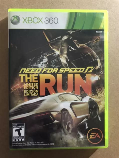 Need For Speed The Run Limited Edition Microsoft Xbox 360 2011 No