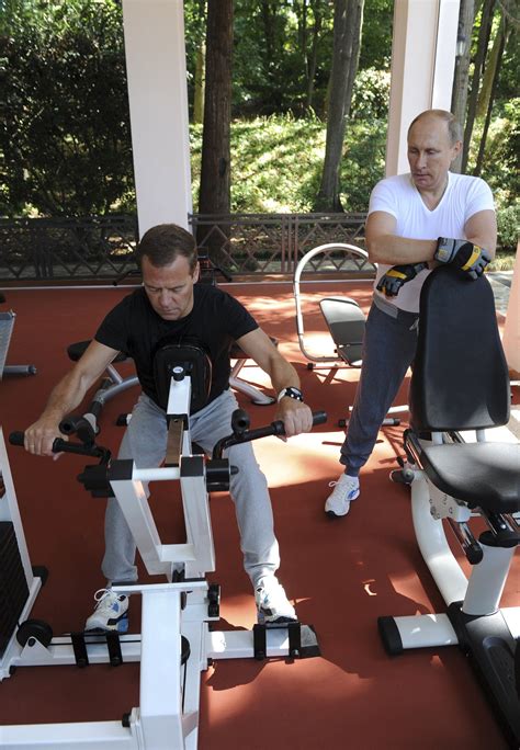 putin   effort russian leader   workout pics al arabiya english
