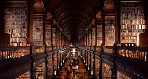 Biblioteca del Trinity College de Dublín Most beautiful libraries in
