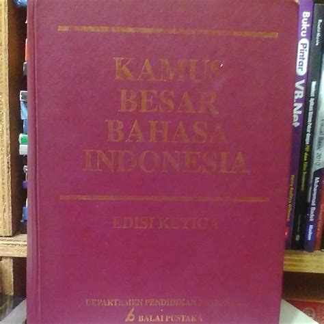 Jual Kamus Besar Bahasa Indonesia Edisi Ketiga Di Lapak Lion Books