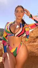 Demi Rose Strikes Some Poses While Shooting In Ibiza Aznude