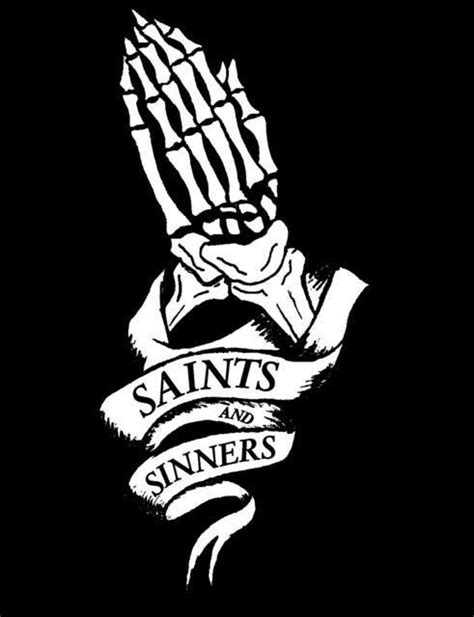 Did you find the above description useful? the saints and sinners — Praying Skeleton Hands Shirt