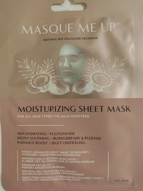 Masque Me Up Moisturizing Sheet Mask Ml Inci Beauty