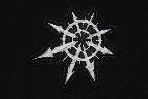 Warhammer 40k Chaos Star Patch Logo Symbol Jacket Sew On Etsy