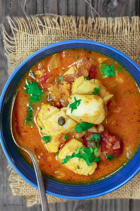 Sicilian Style Fish Stew Recipe The Mediterranean Dish