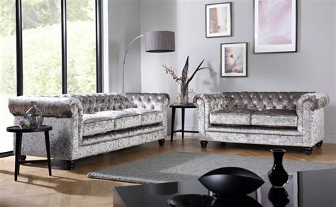 Sessel barock chesterfield stuhl weiß silber leder *. Couch Chesterfield Leder Silber : Sofa Couch ...