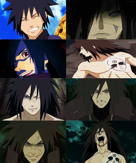 Madara Smiles See What I Mean Everyone But When He Is A Kid Is A
