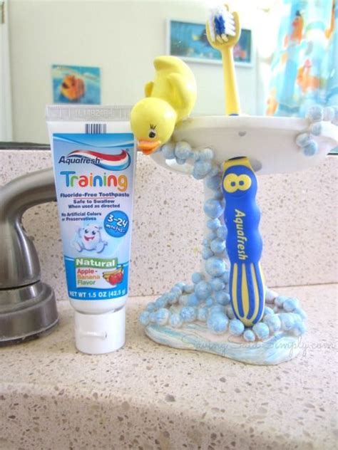 Toddler Tooth Brushing Tips With Aquafresh Training Toothpaste