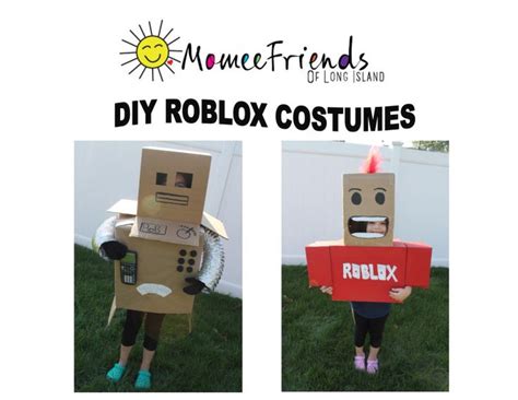 Diy Roblox Costumes Roblox Diy Cardboard Costume