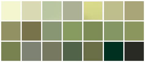 Farrow And Ball Paint Green Colors Top Row Left To Right Flickr