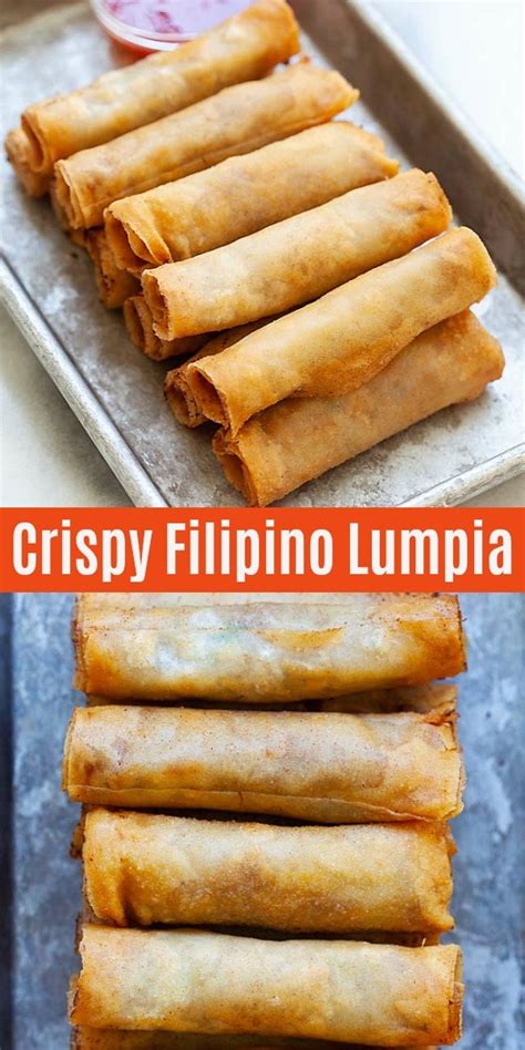 Cut all of the vegetables to approximately the same size. Lumpia (Crispy Filipino Spring Rolls Recipe!) - Rasa Malaysia