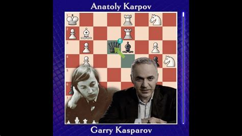 Karpov Kasparov World Championship Match 1985 Youtube