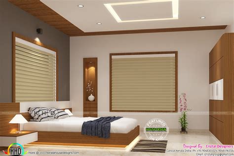 Kitchen Living Bedroom Interior Designs Kerala Home Design And Floor