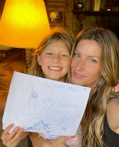gisele bündchen shares sweet photo with daughter vivian as she celebrates her 41st birthday