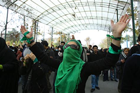 Iran Protests Met With Beatings Tear Gas As Green Movement Adopts New Methods