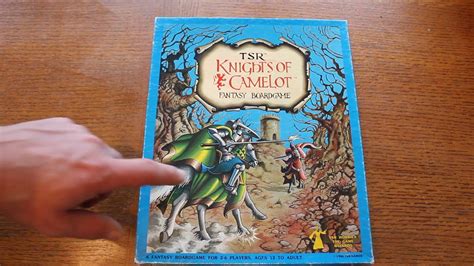Tsr Knights Of Camelot Fantasy Board Game Youtube