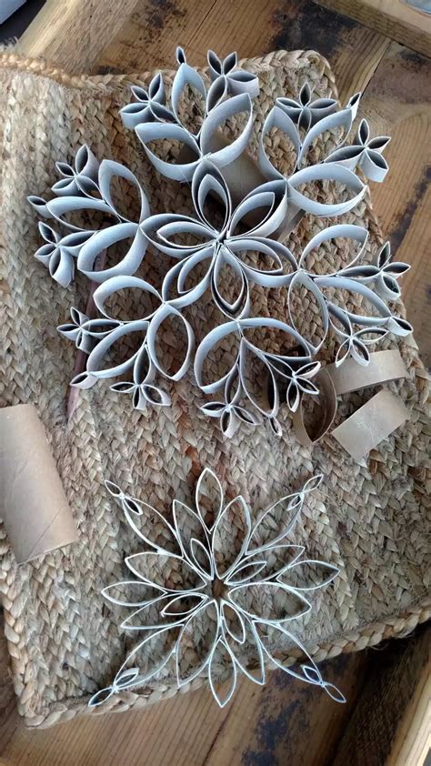 17 Magical Paper Snowflake Craft Projects Toilet Paper Crafts Toilet