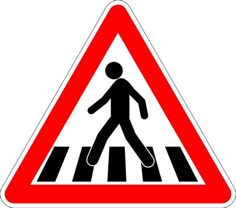 Paso De Peatones Señales · Gráficos Vectoriales Gratis En Pixabay