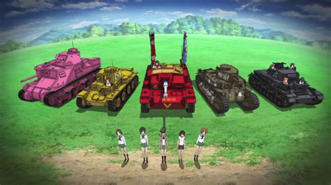 Girls Und Panzer Anime Licensed By Hanabee Capsule Computers