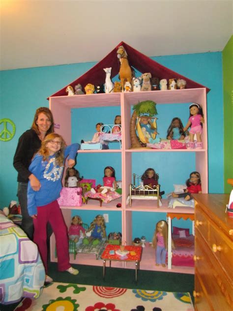 Karen Mom Of Threes Craft Blog Want A Doll House For Your Doll Take