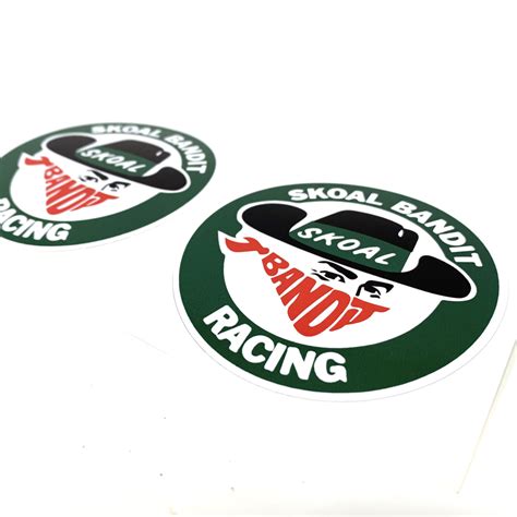 Skoal Bandit Racing Retro Stickers