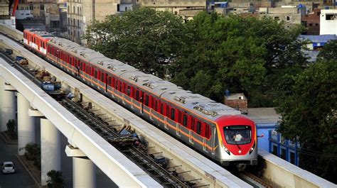 Punjab Govt Fixes Rs40 Fare For Lahore Orange Metro Train Service