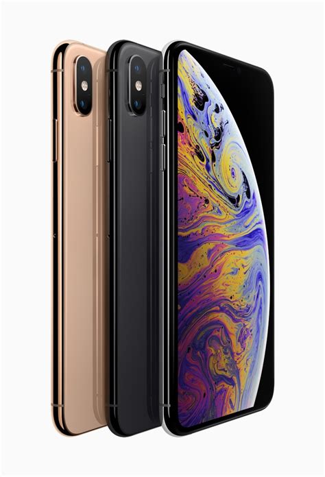 Apple Iphone Xs And Xs Max With Oled Hdr Displays 12mp Dual Rear