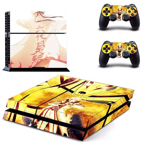 Naruto Design Cover Decal Ps4 Skin Sticker For Sony Play Station 4